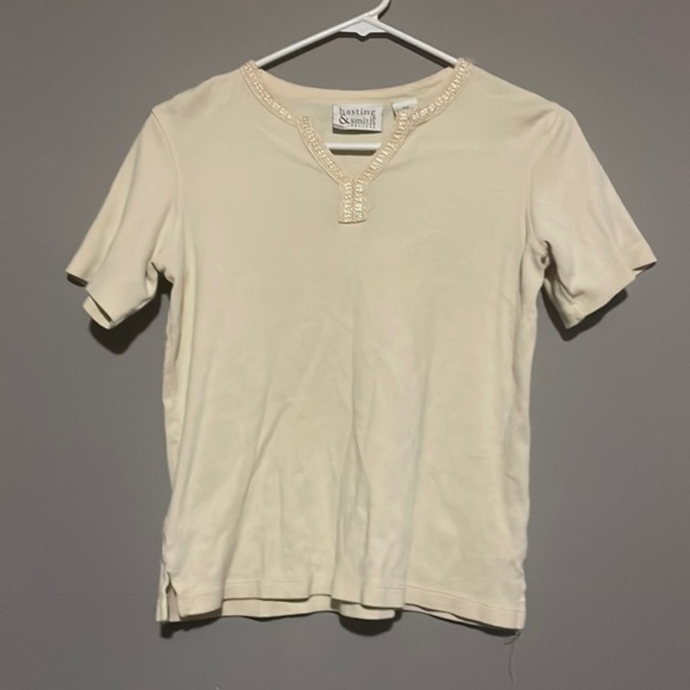Hasting & Smith short sleeve petites top size petite medium